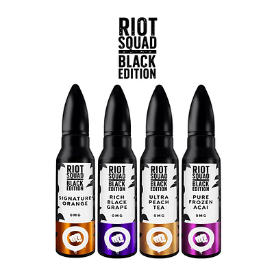 Riot Squad Black Edition 50ml Range