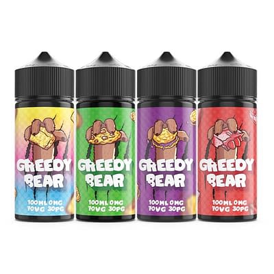 Greedy Bear E liquid Range Vape Juice Vape Shop UK