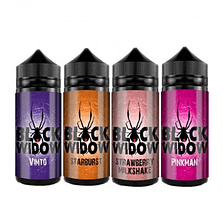 Vapeaholix Online Vape Shop UK Black Widow 100ml Multiple e-liquids