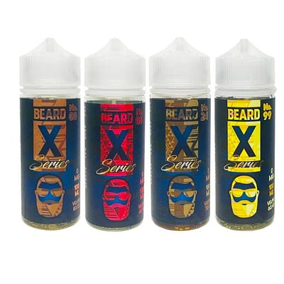 Beard Vape X Series 100ml Vape Juice E-liquid Online Shop Vapeaholix Farnham Guildford Surrey UK